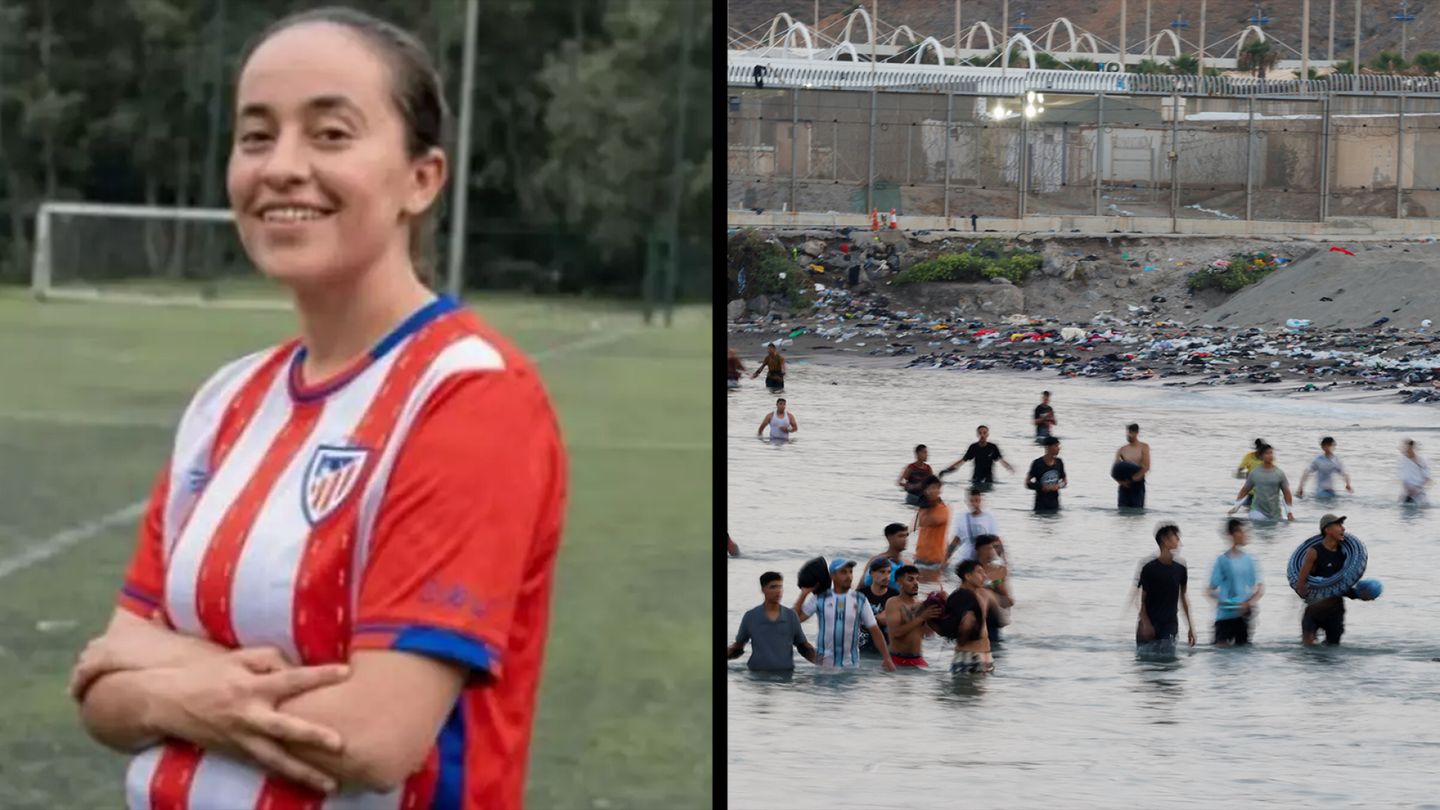 Ceuta border crisis: 20-year-old footballer Faten Ben Omar el-Azizi died during the crisis