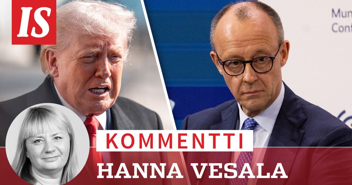 Kommentti: Mitta täyttyi Trumpin ilkeyksistä – Merz iski tiskiin suorat sanat