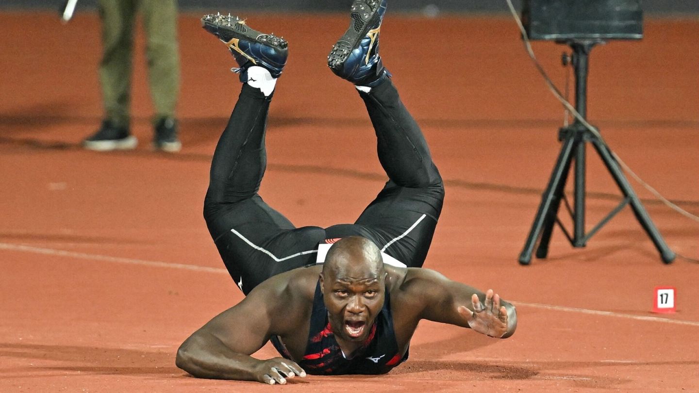 Keihäspappa Julius Yego, 36, heitti kovan tuloksen