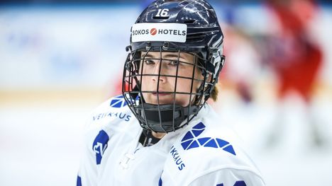Nokialaislähtöinen Petra Nieminen iski Suomen ainoan maalin ottelussa Kanadaa vastaan.