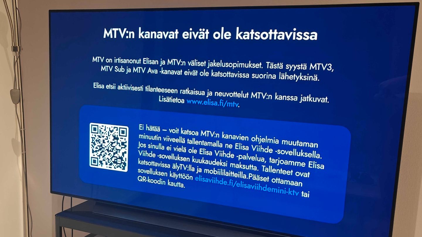 Elisan ja MTV:n yhteistyö syvenee: MTV Katsomo+ osaksi Elisa Viihdettä