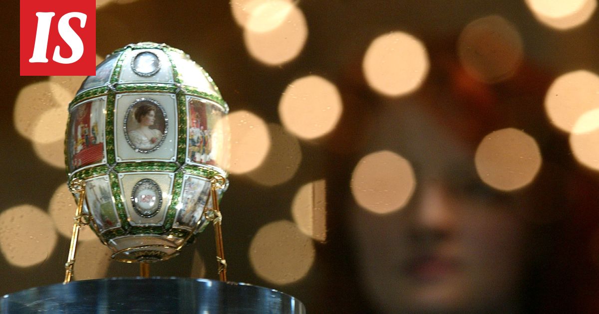 Pubi­varas koetti onneaan – iski kyntensä Fabergén munaan