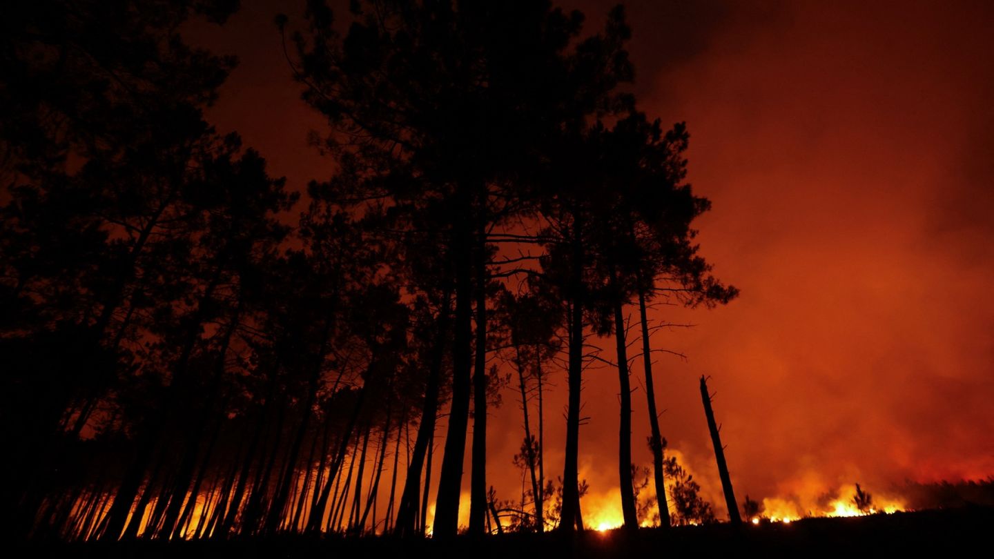 Europe's Wildfires Intensify Amid Climate Change-Fueled Drought