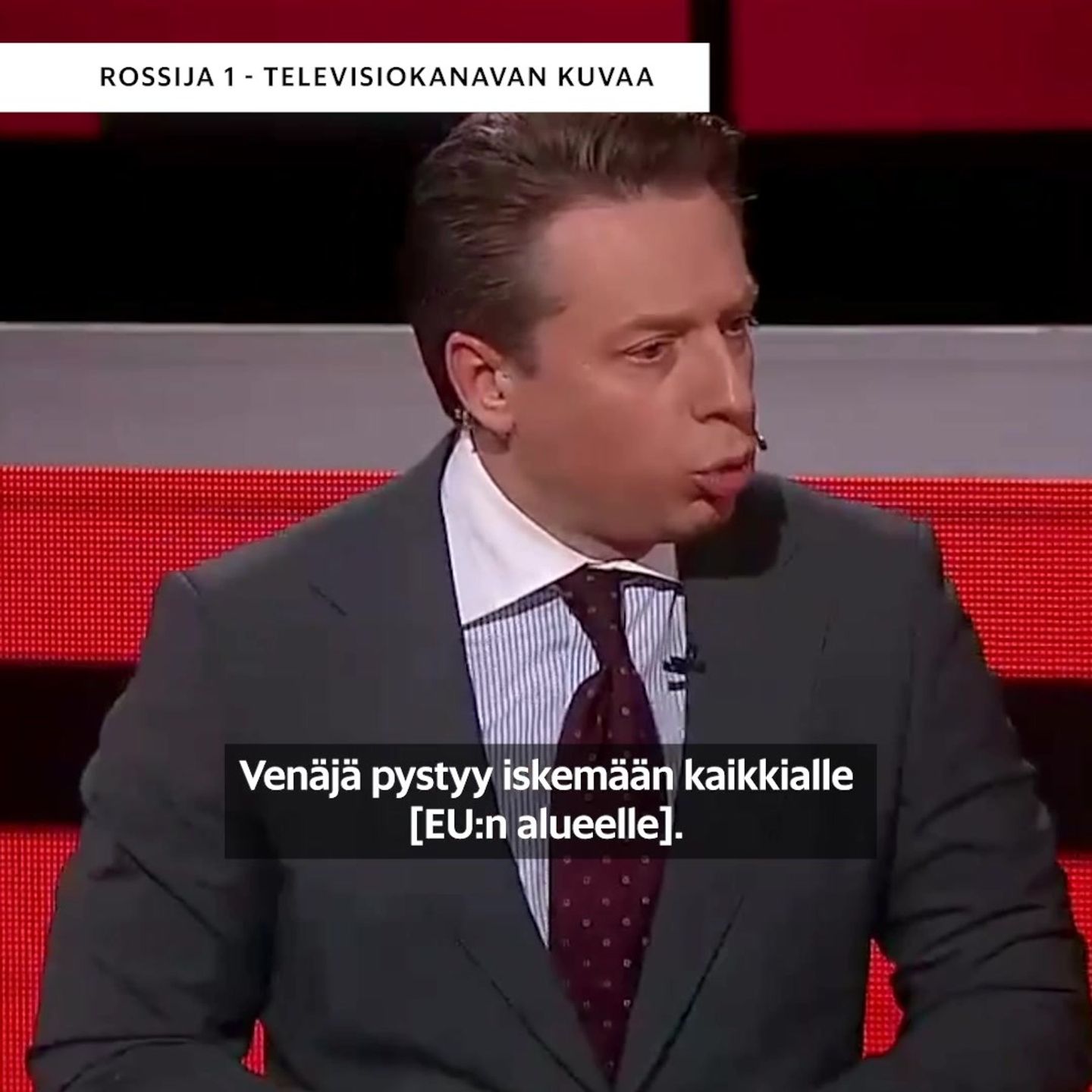 Propaganda | Poriin tuleva tehdas mainittiin venäläisessä tv-ohjelmassa, jossa uhkailtiin Eurooppaa