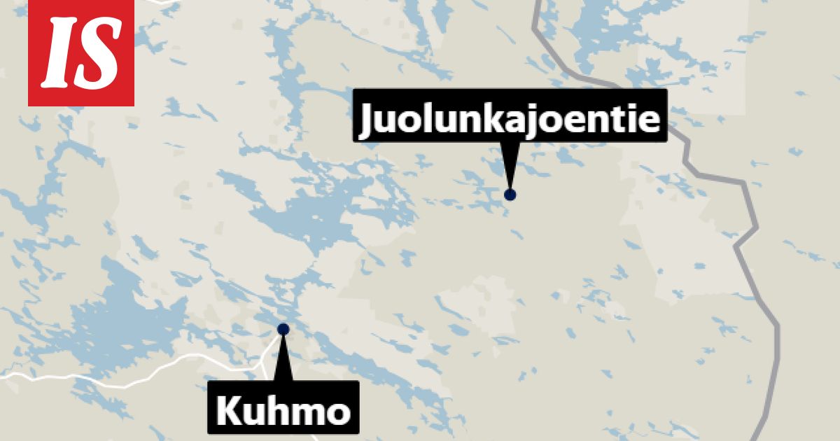 Hallitsematon palo leviää Kuhmossa