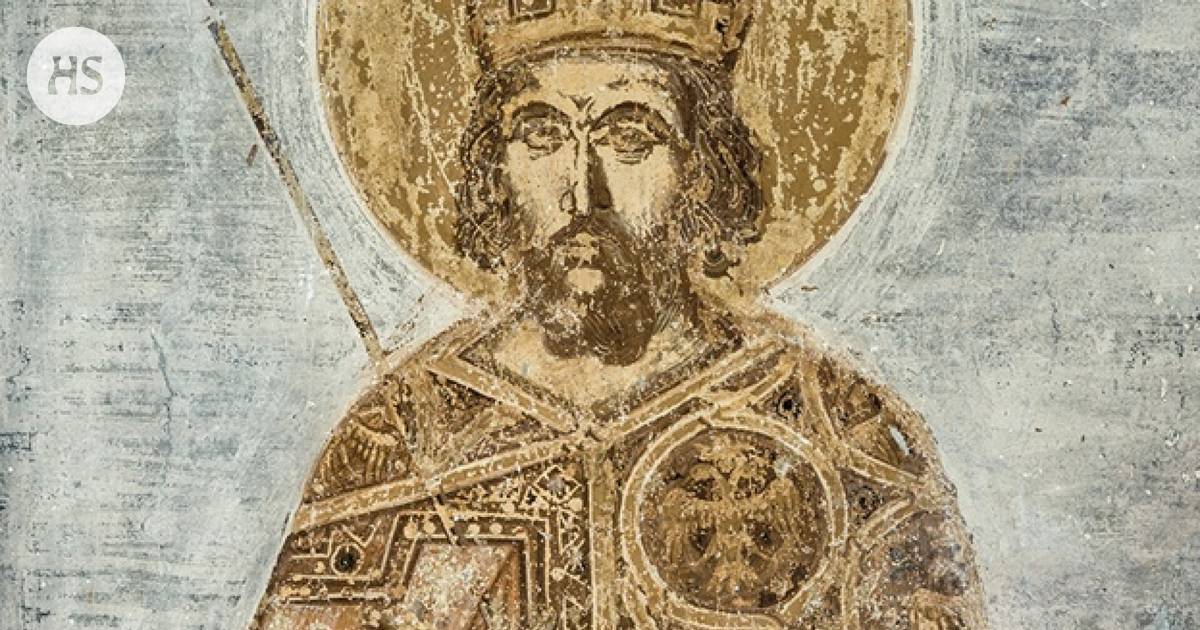 An extraordinary portrait of the last emperor of Byzantium was unexpectedly found in Greece