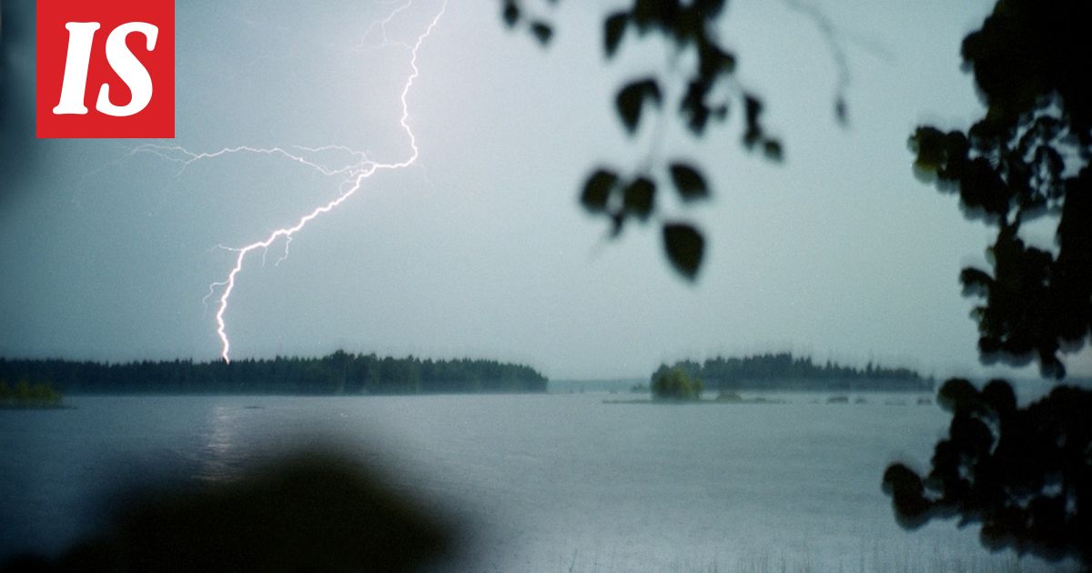 Voimakkaita ukkosia luvassa – tänne ne iskevät