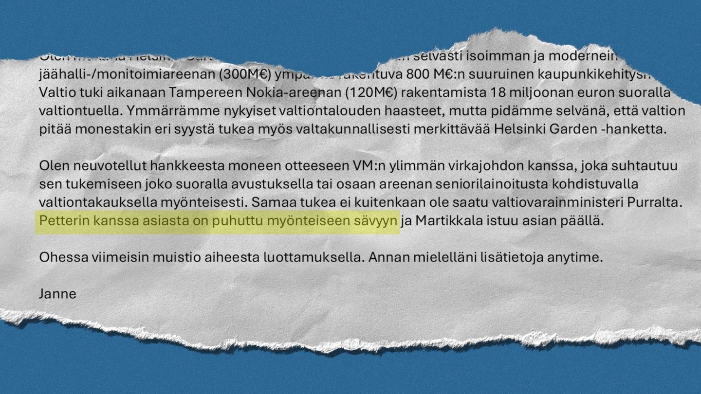 Finland Cancels Conditional Aid for Garden Helsinki Arena Amid Political Opposition