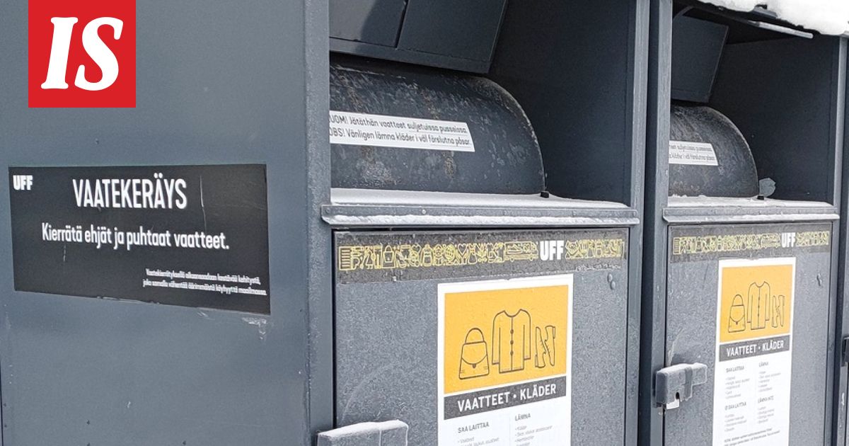 Nainen putosi UFFin keräys­laatikkoon Hollolassa