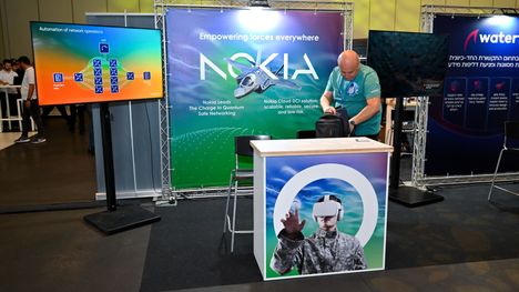 Nokia sponsoroi Israelin asevoimille suunnattua tapahtumaa heinäkuussa 2024. Kuva messujärjestäjän sivuilta. 
