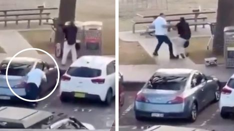 Aseeton siviili puuttui rohkeasti tilanteeseen Sydneyssä sunnuntaina.