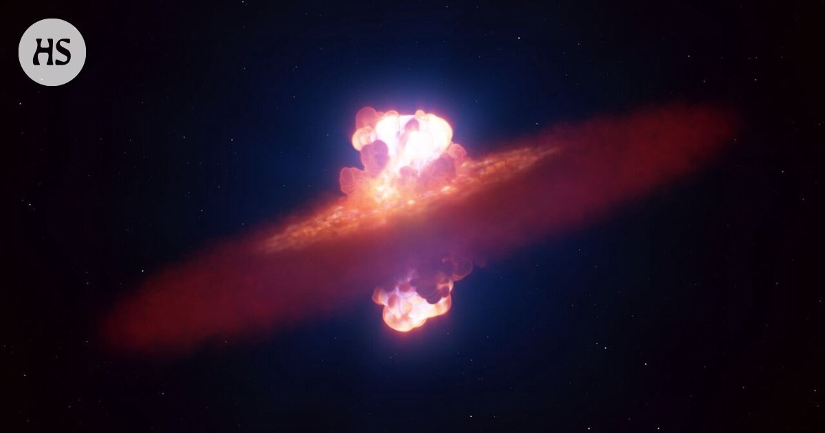 Data was obtained from the initial stages of the supernova explosion
