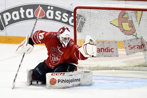 Niko Hovinen is back in full force in HIFK's goal.