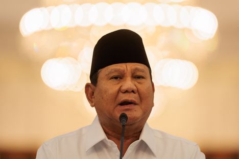 Indonesian presidentti Prabowo Subianto rinnasti osan mielenosoittajien toimista maanpetokseen ja terrorismiin puhuessaan lehdistötilaisuudessa presidentinpalatsissa Jakartassa sunnuntaina.