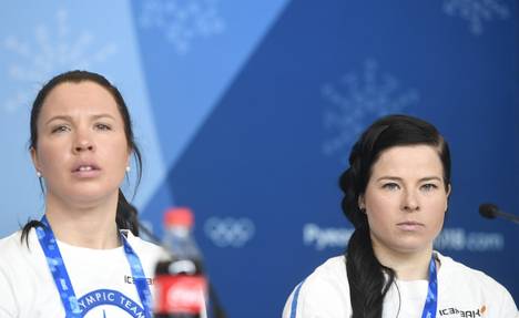 Niskanen and Pärmäkoski in 2018 at the Pyenongchang Olympics.