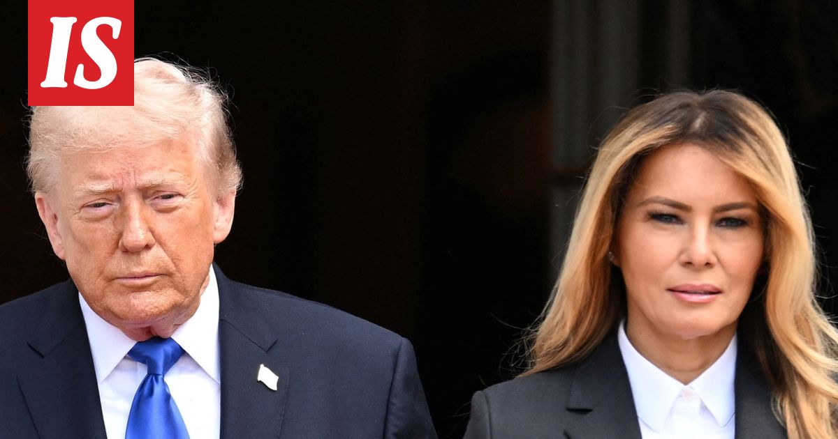 Melania Trump ylisti miestään – yleisöltä välitön reaktio