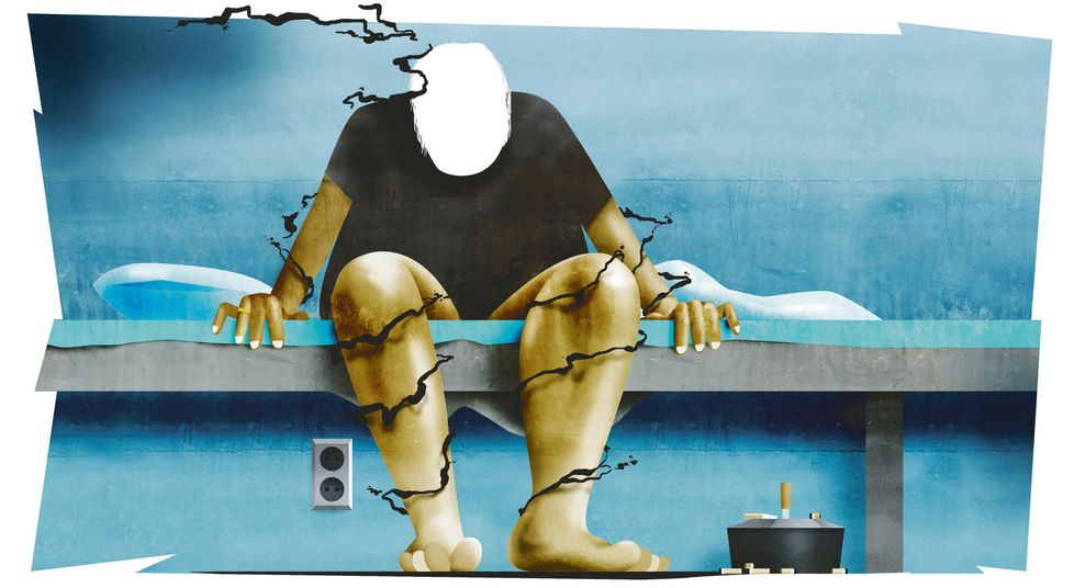 Men hojatxonada sikilib ketyapman Men hojatxonada sikilib ketyapman