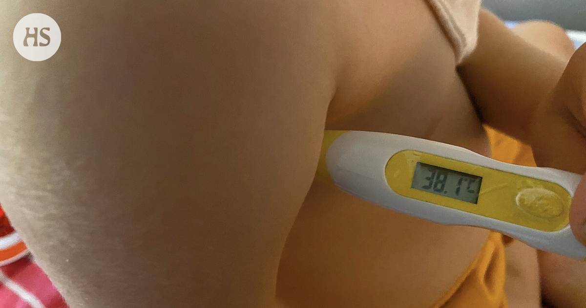 Why is the fever at its highest in the evening?