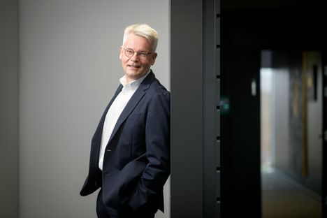 ”Vetäytymisprosessi on ollut pitkä, mutta olemme tyytyväisiä siihen, että prosessi on loppumetreillä”, Nokian Renkaiden toimitusjohtaja Jukka Moisio kommentoi torstaina. Moisio kuvattiin Helsingissä helmikuussa tänä vuonna.
