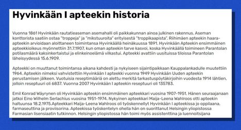 The cheater site appears as a well -known Finnish pharmacy