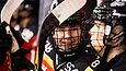 Petra Nieminen Luleån ja Djurgårdenin välisessä ottelussa helmikuussa 2023. 