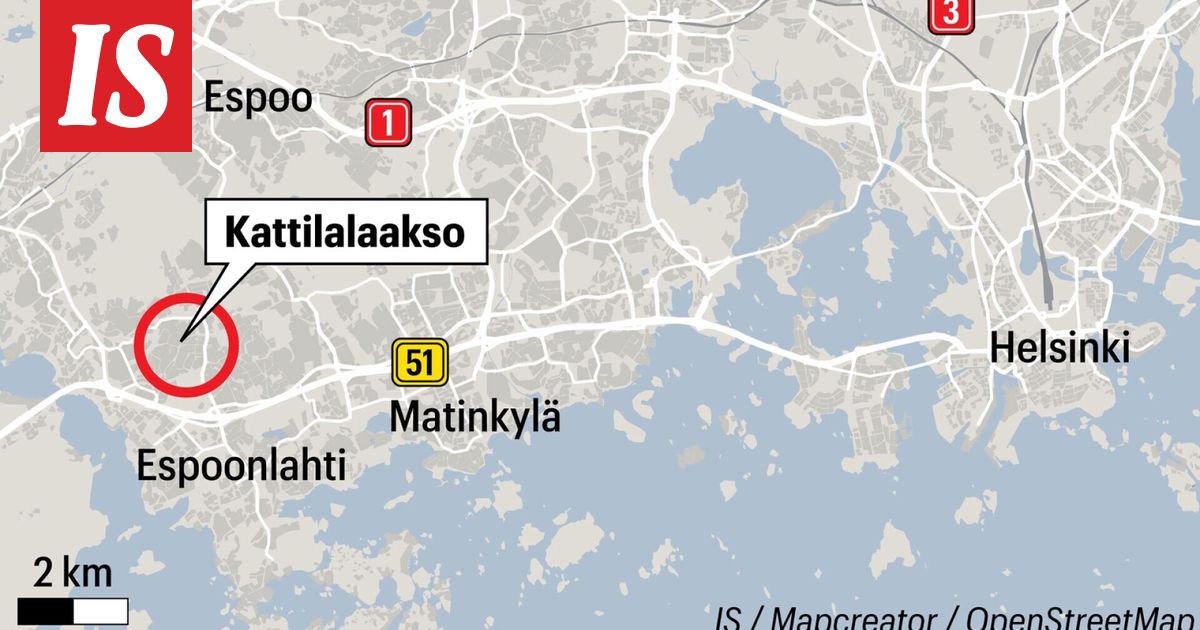 Poliisitehtävä Helvetin enkelien kerhotilan ympäristössä Espoossa