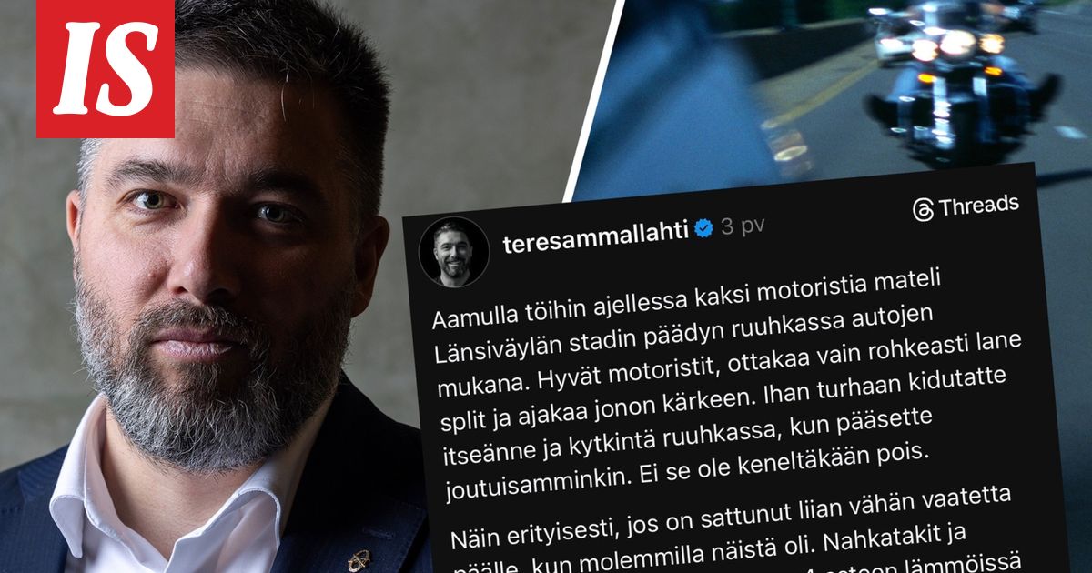 Kansanedustaja kehotti rikkomaan lakia – IL: Näin kommentoi poliisi­tarkastaja