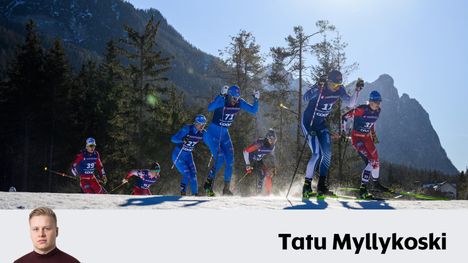 Iivo Niskanen j&auml;i joukon keskelle jumiin omassa er&auml;ss&auml;&auml;n.