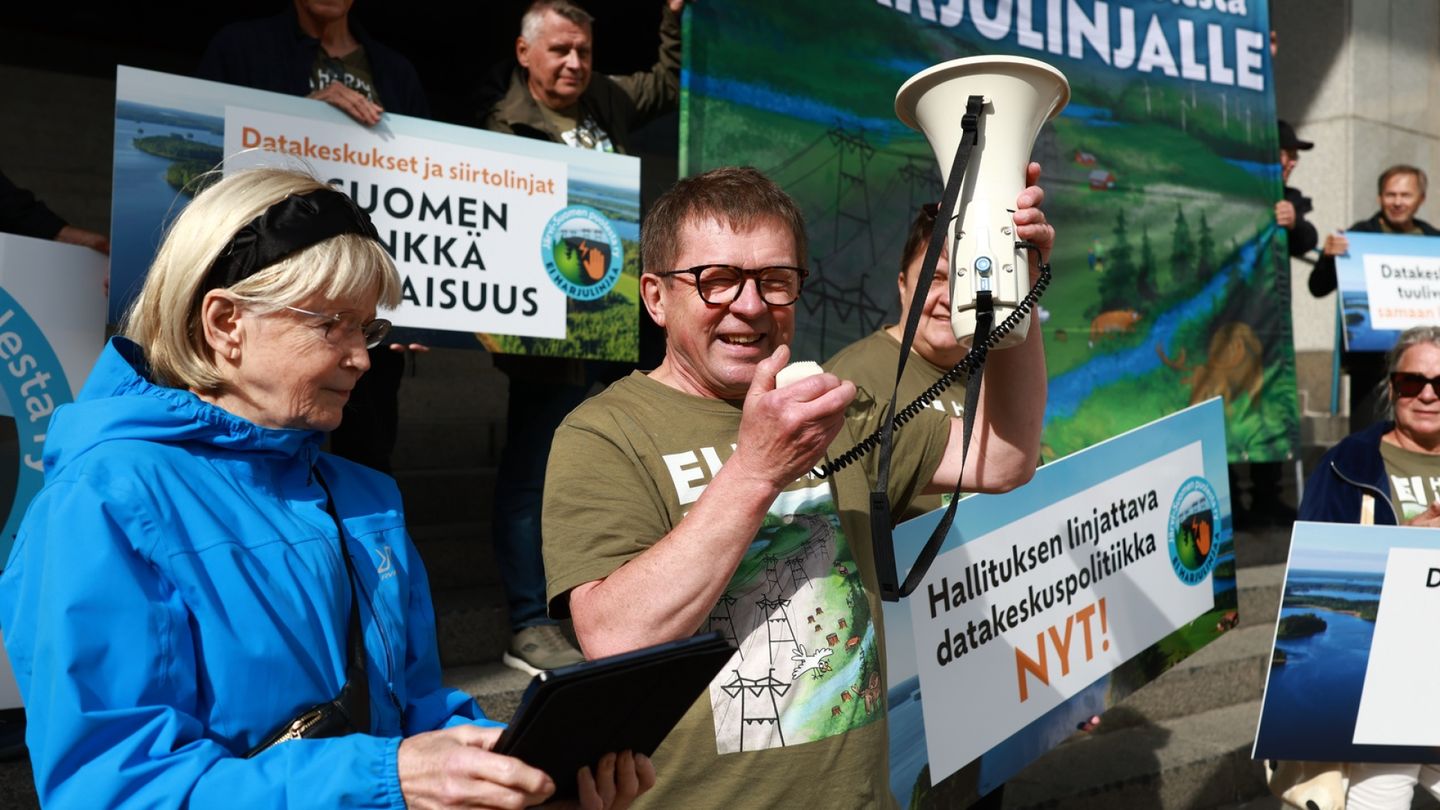 Protest tour against data centers begins in Kouvola