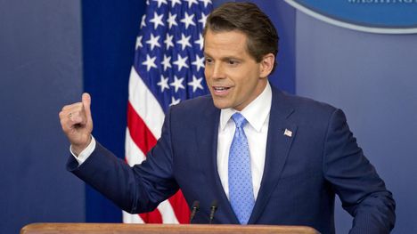 Trump nimitti perjantaina Valkoisen talon uudeksi viestintäjohtajaksi Anthony Scaramuccin.