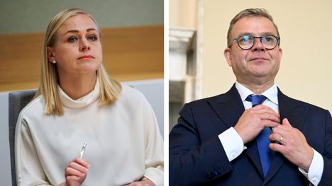 Ulkoministeri Elina Valtonen tiistaina ulkoministeriössä.