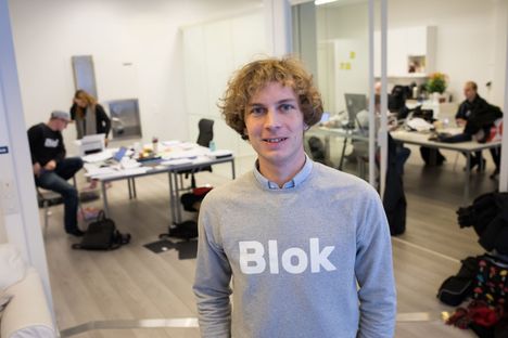 Blokin toimitusjohtaja Rudi Skogman kuvattuna vuonna 2018.