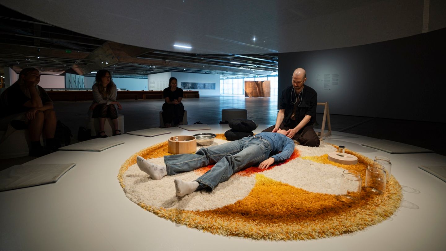 Art: Samuli Laine Explores Care by Breastfeeding Strangers