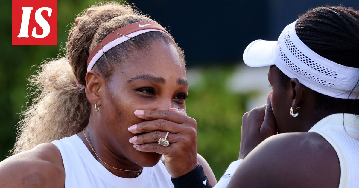 Serena Williams palasi kentille – näin siinä kävi
