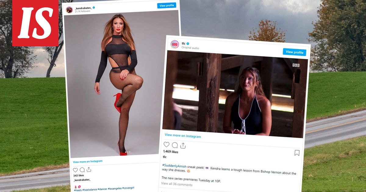 Onlyfans-malli Kendra Bates muutti amishien luo - Ilta-Sanomat
