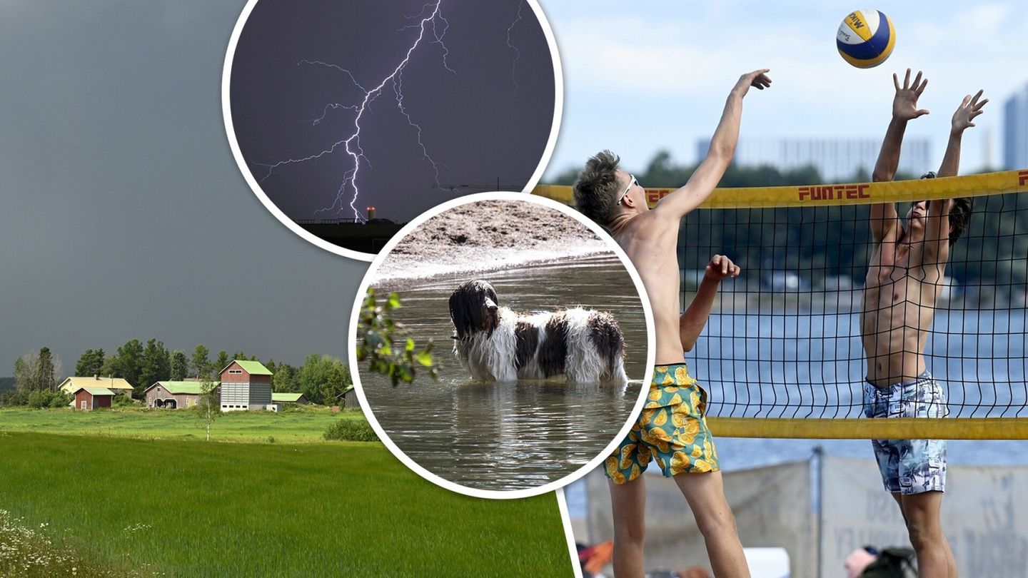 Palaako helle? Tältä näyttää lähipäivien sää