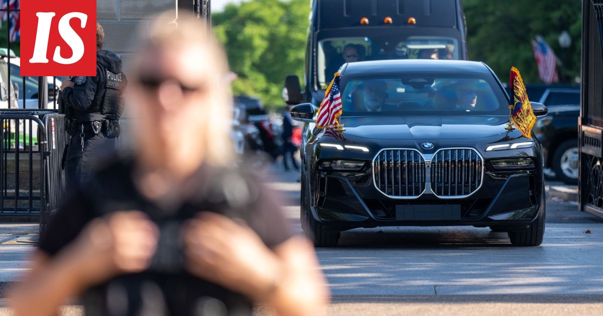 Kuningasparin vierailu alkoi poikkeuksellisissa tunnelmissa – näin järeät ovat turva­toimet Washingtonissa