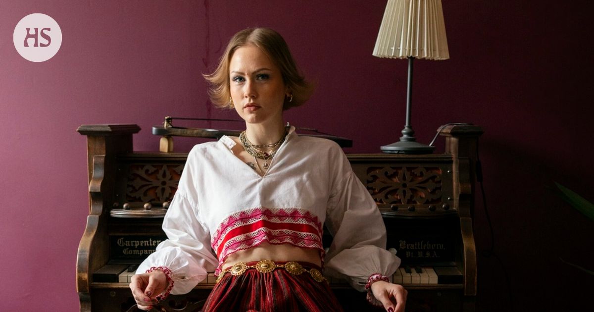 30 years old: Vilma jää developed her own style, which combines Karelia and the latest fashion