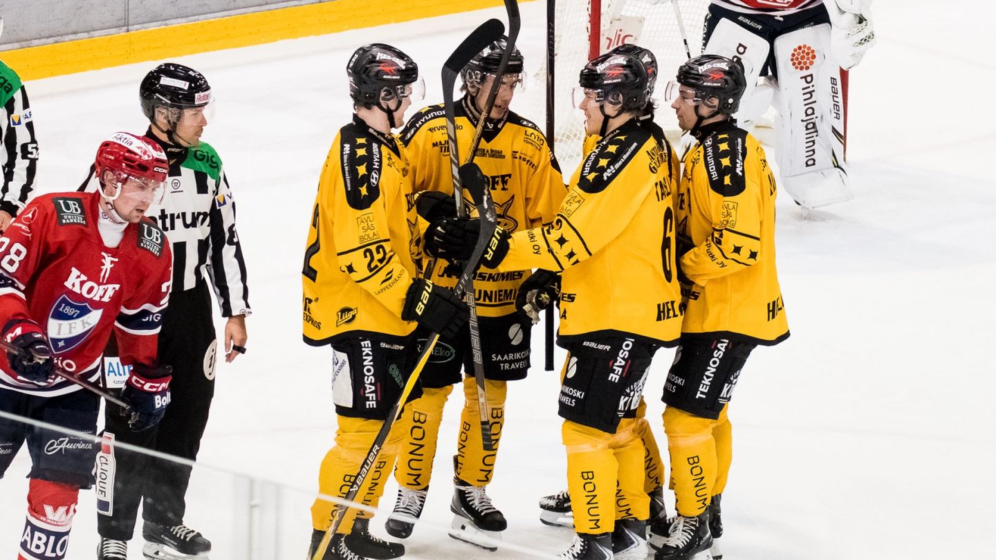 Jääkiekko | SaiPa murskasi HIFK:n