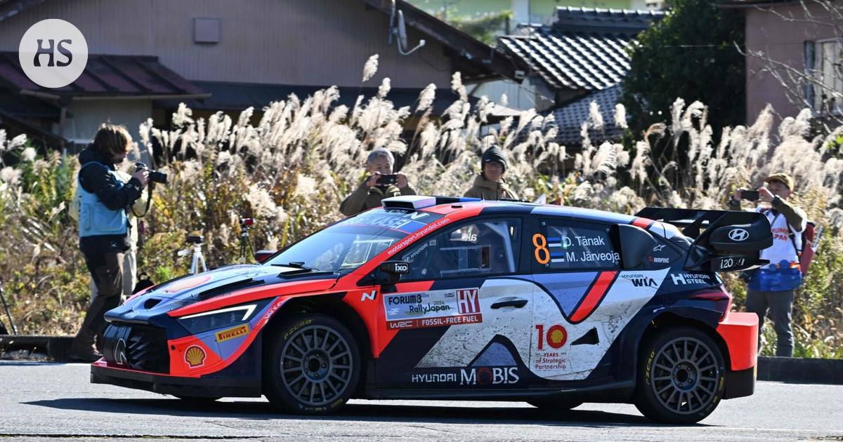 World Rally Championship: Ott Tänak leads in Japan