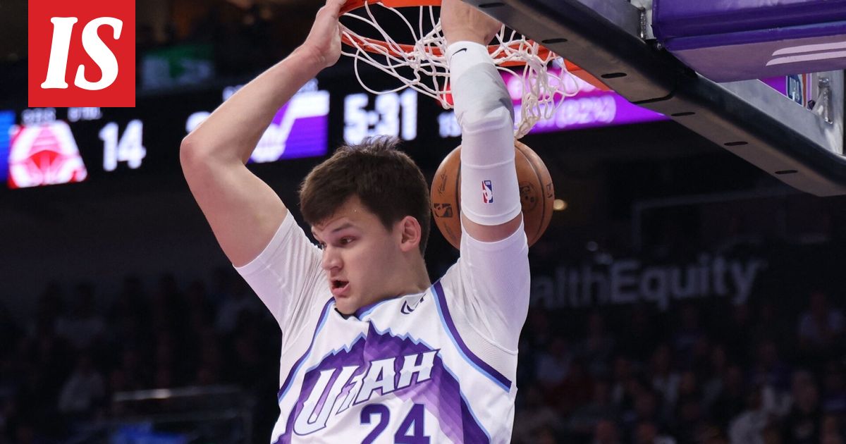 Lauri Markkasen Utahille todella paha takaisku