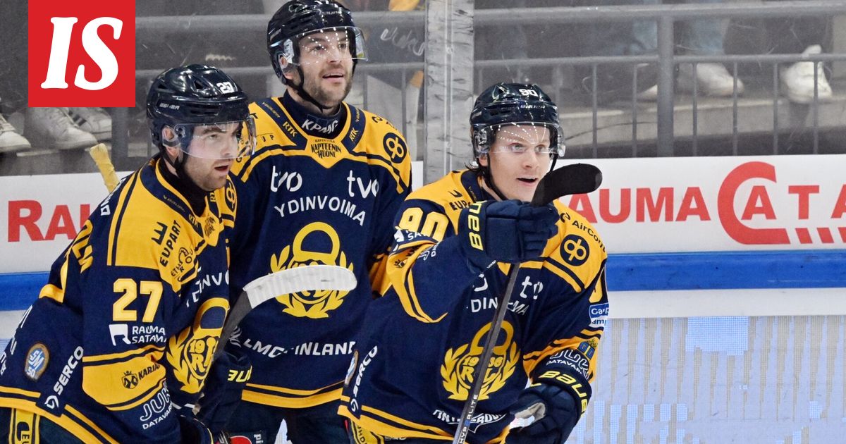 Jääkiekko: Rauman Lukko teki rajun tappion - Ilta-Sanomat