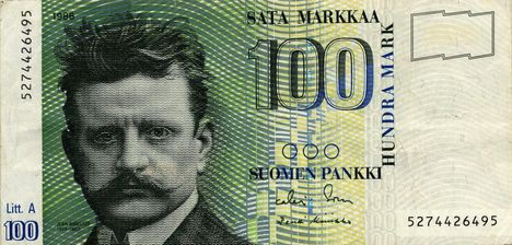 Sadan markan seteli vuodelta 1986.