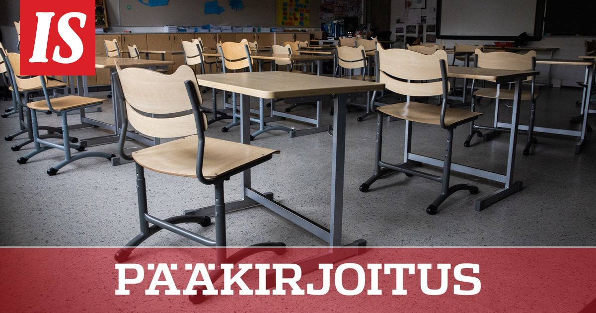 Pääkirjoitus: Lukiolaisten kato on edessä