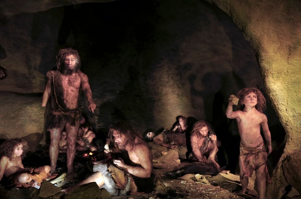 Neandertalinihmiset elivät jo varhaisten nykyihmisten rinnalla.