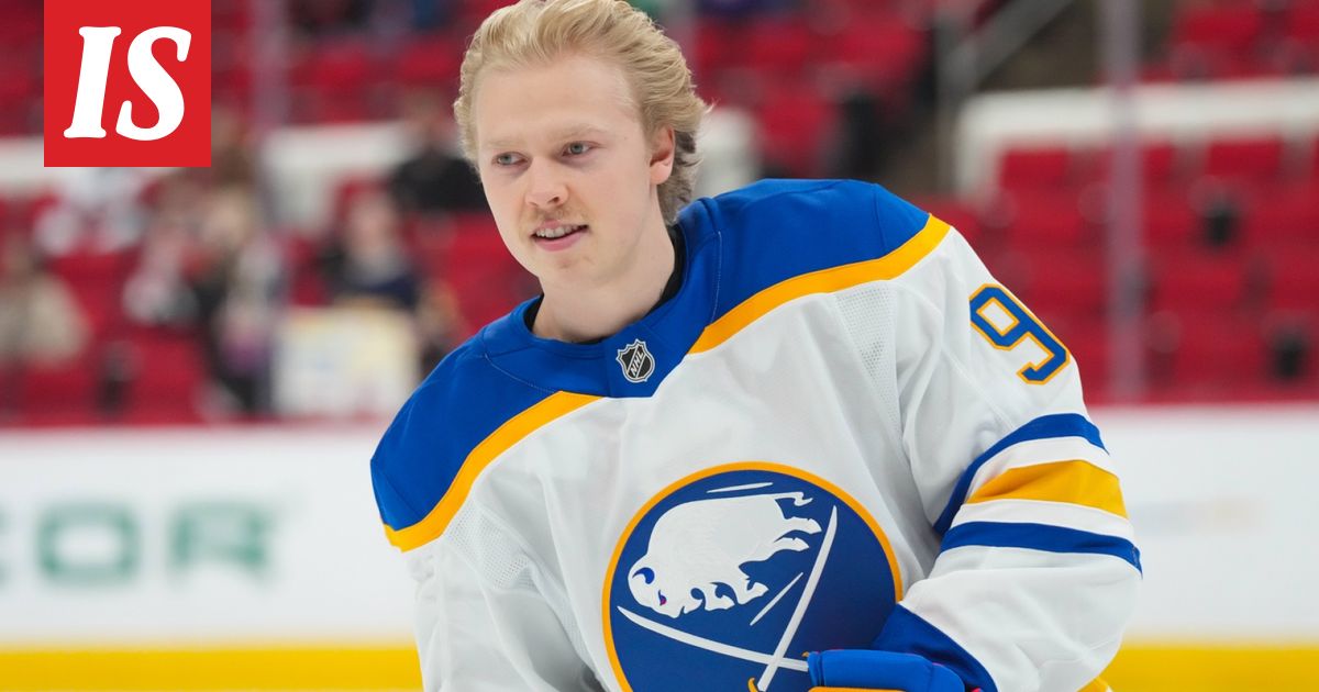 Konsta Heleniusta rusikoitiin rajulla tavalla NHL:ssä