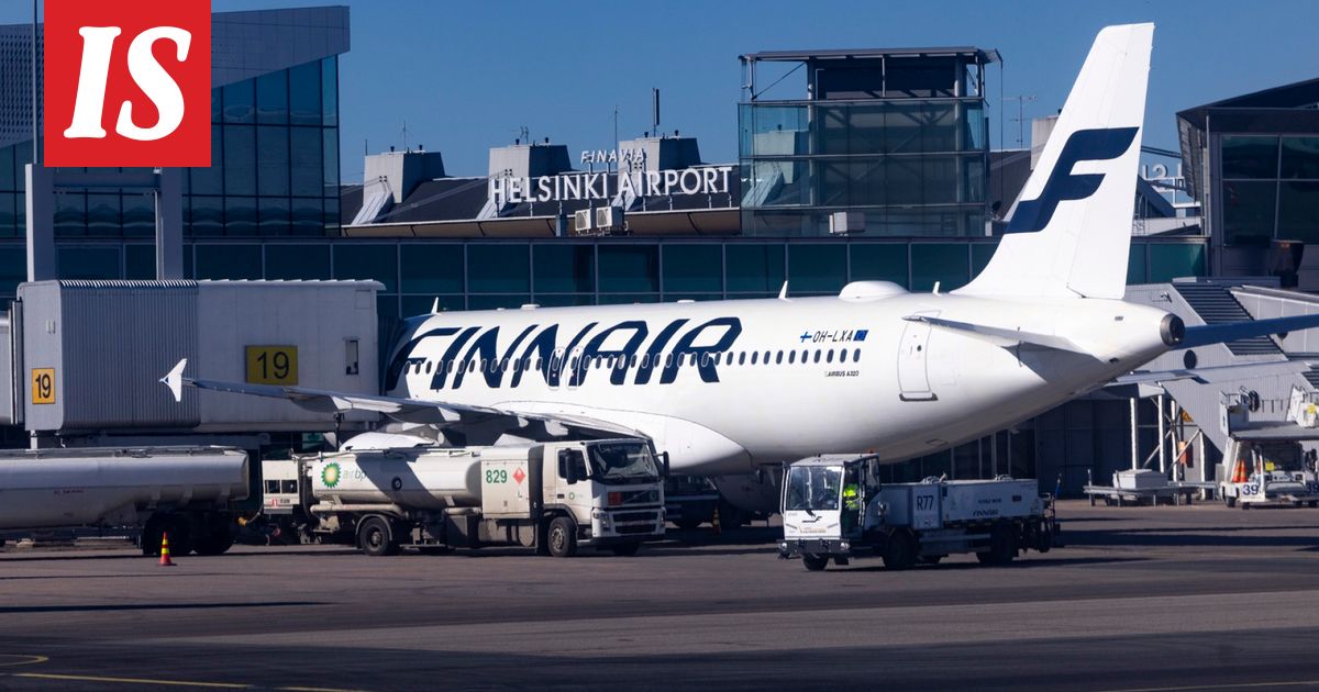 Vakava sairauskohtaus Finnairin lennolla