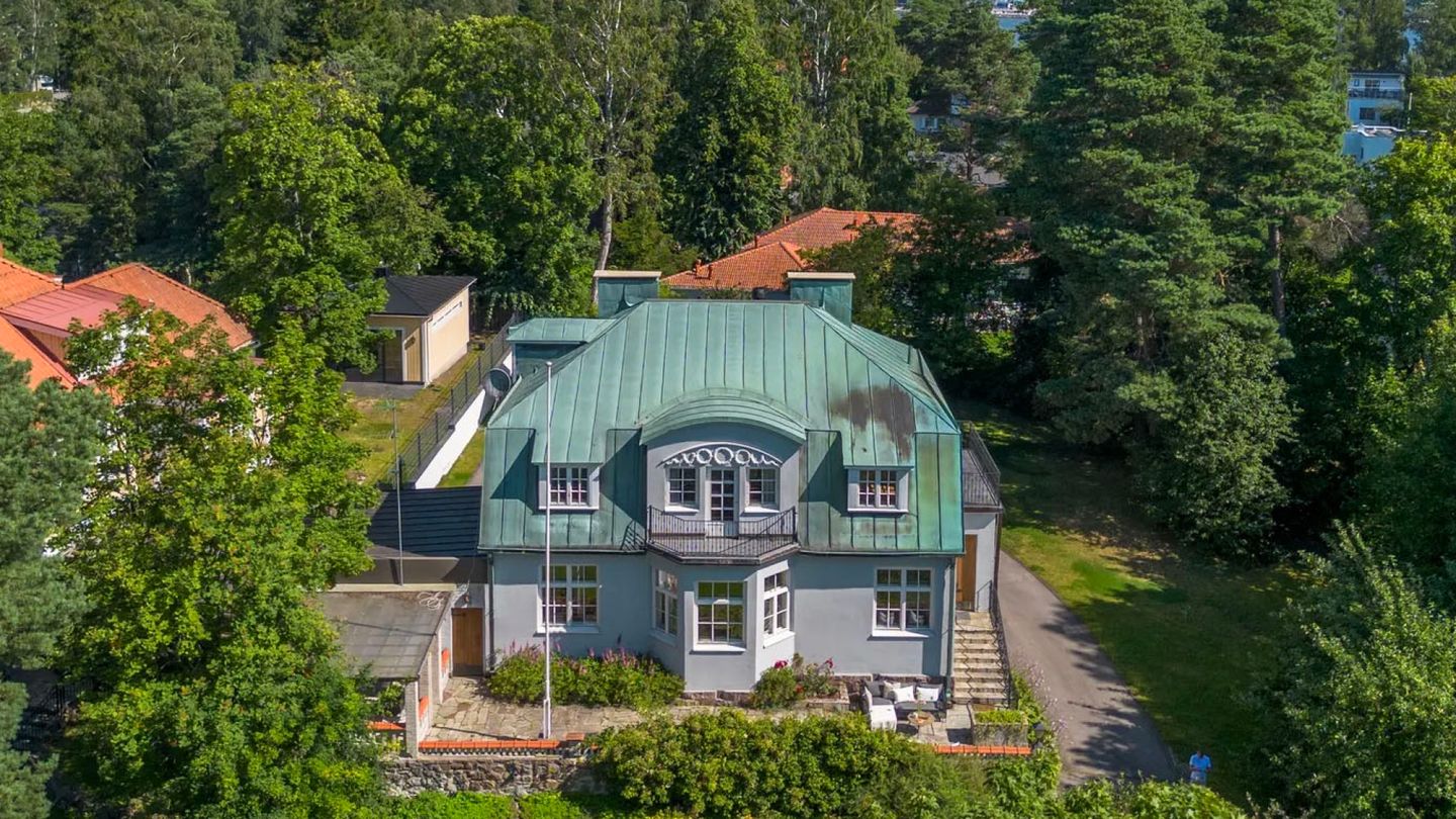 Kulosaari | Former home of President K. J. Ståhlberg is for sale for 4.5 million euros