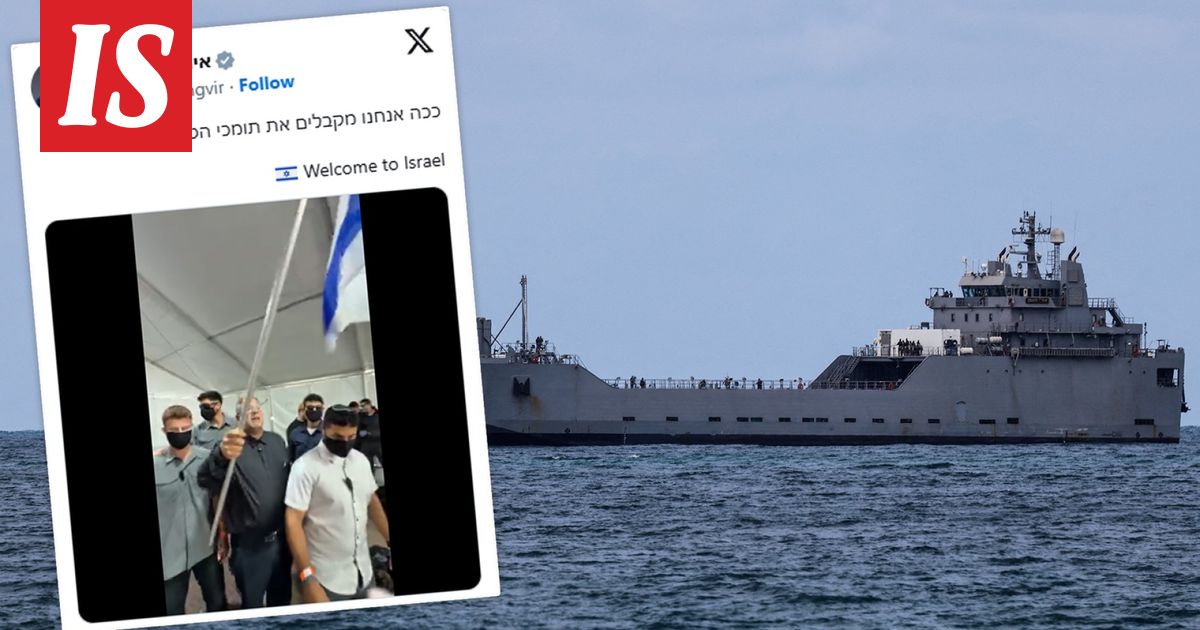 Israelilaisministeri pilkkasi sidottuja aktivisteja – jopa Yhdysvallat kritisoi