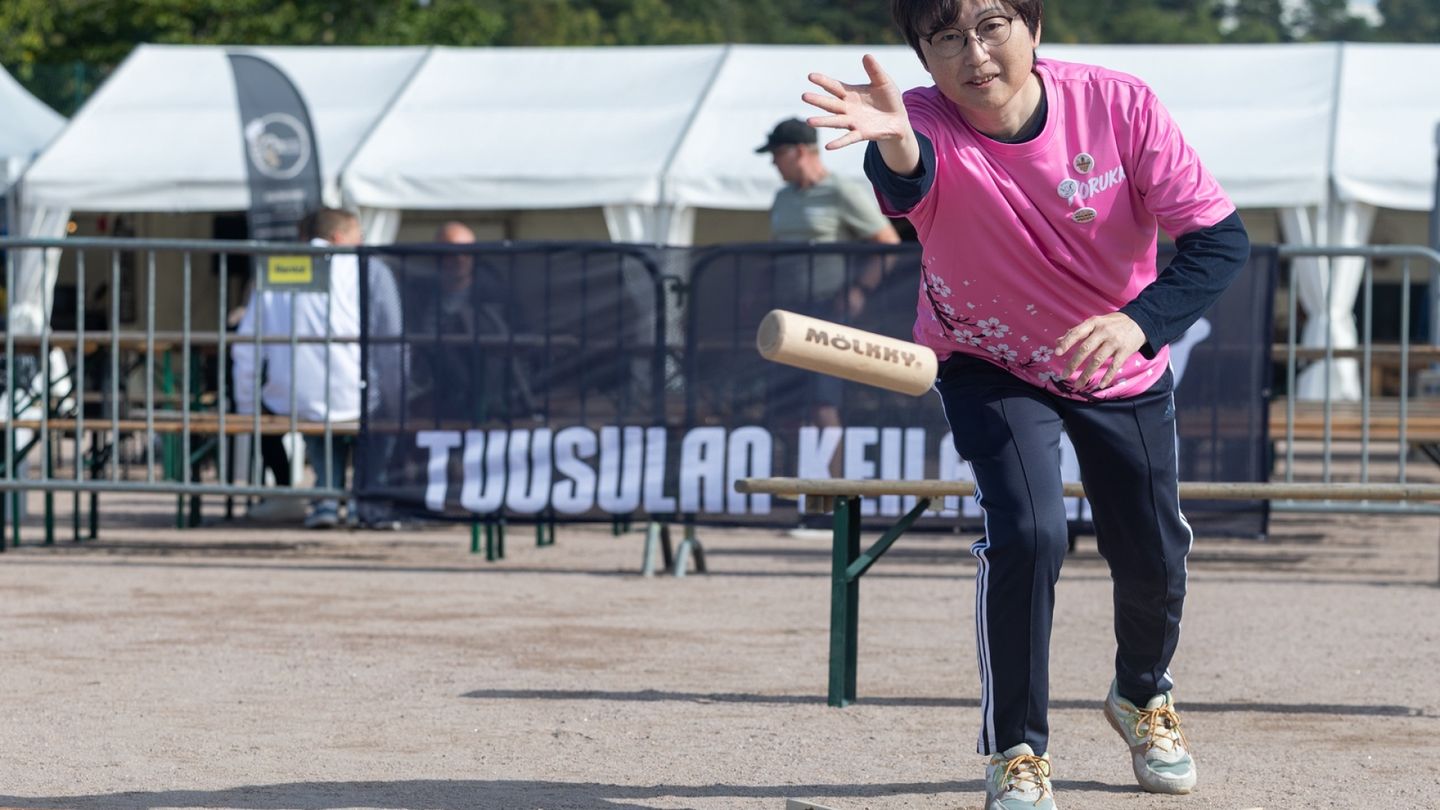 Finnish game Mölkky becomes a hit in Japan, played by millions